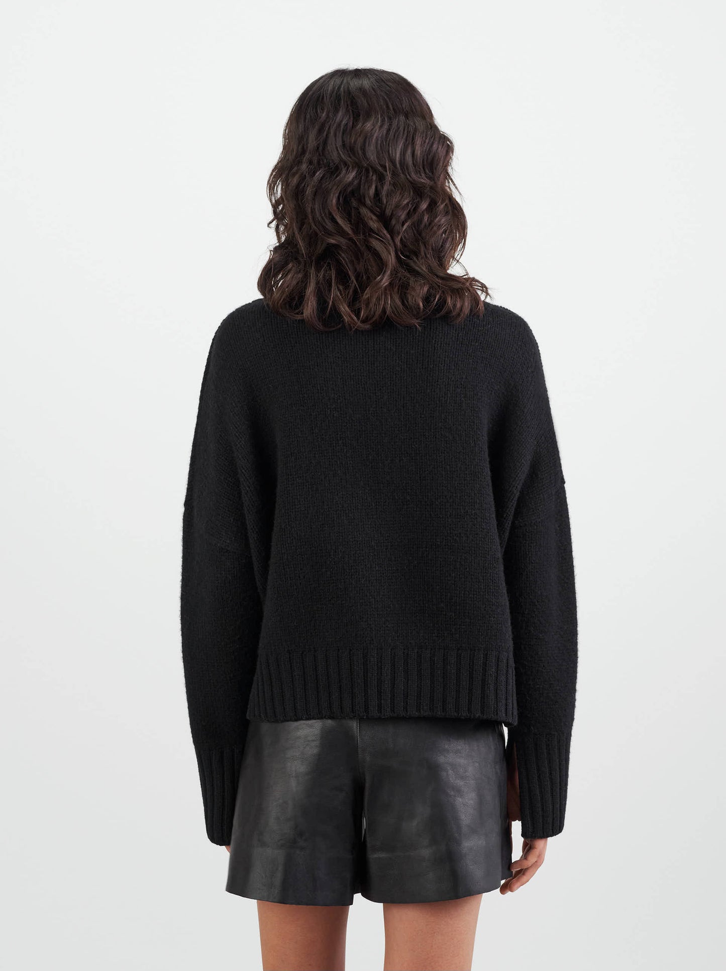 Girlfriend Turtleneck - Black
