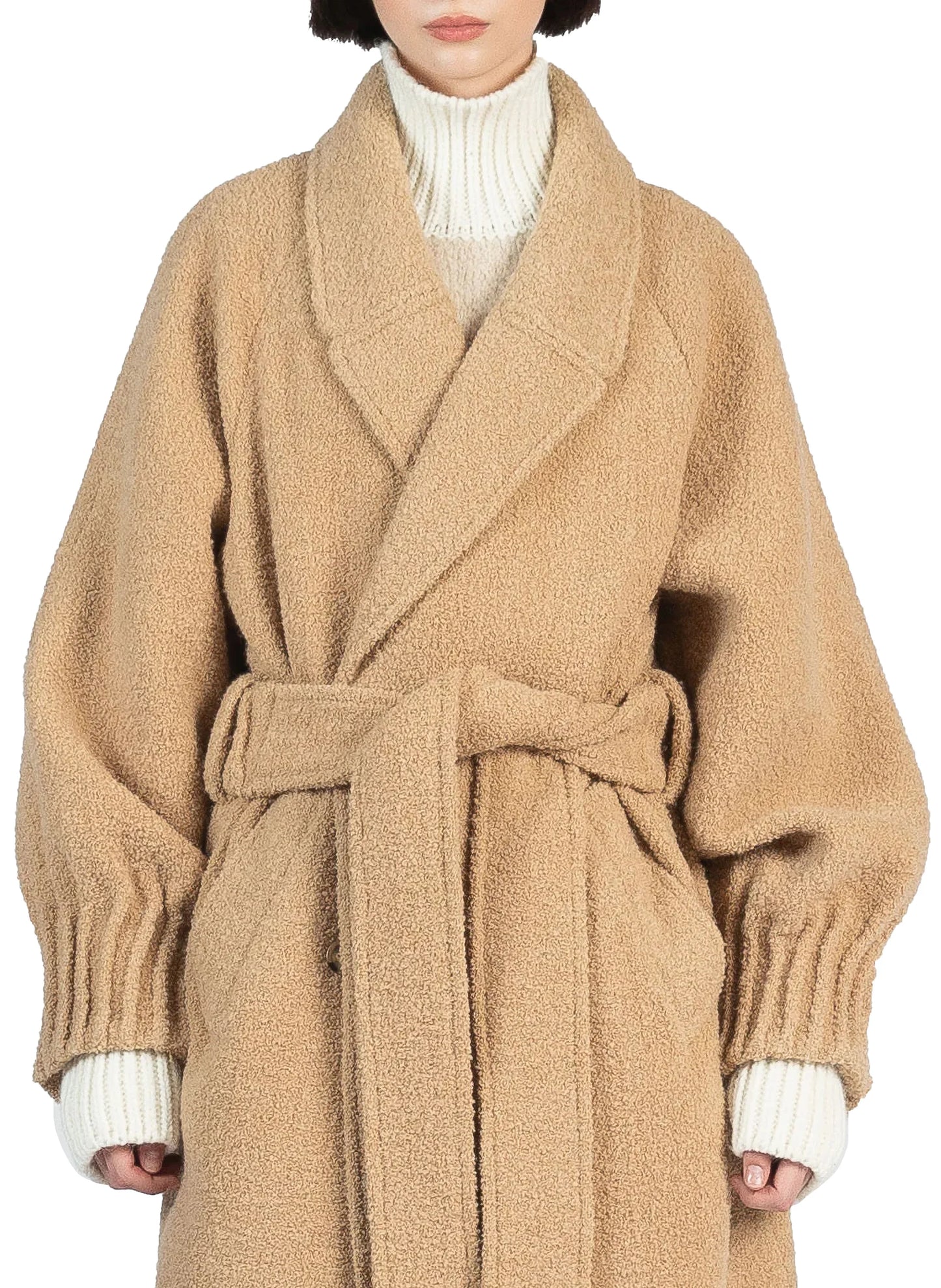 Chouchou Coat Camel
