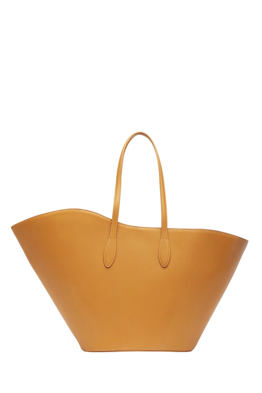Open Tulip Tote Large Biscotto Bag