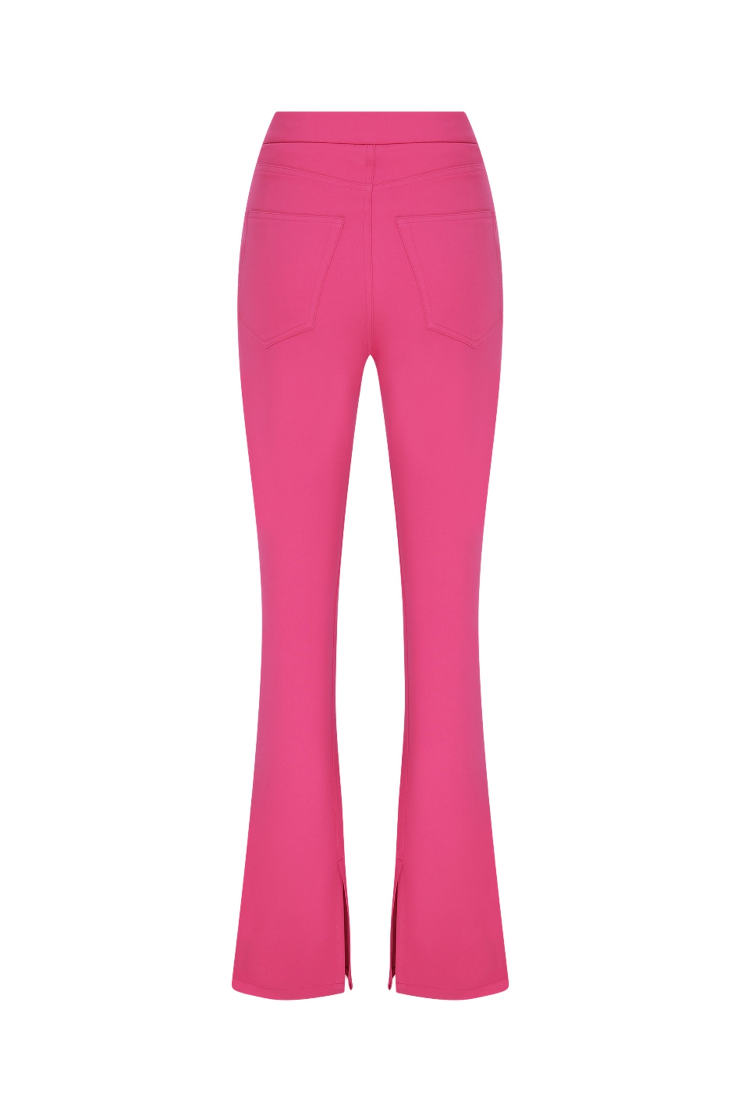 Bambi - Side Slit Pink Trousers