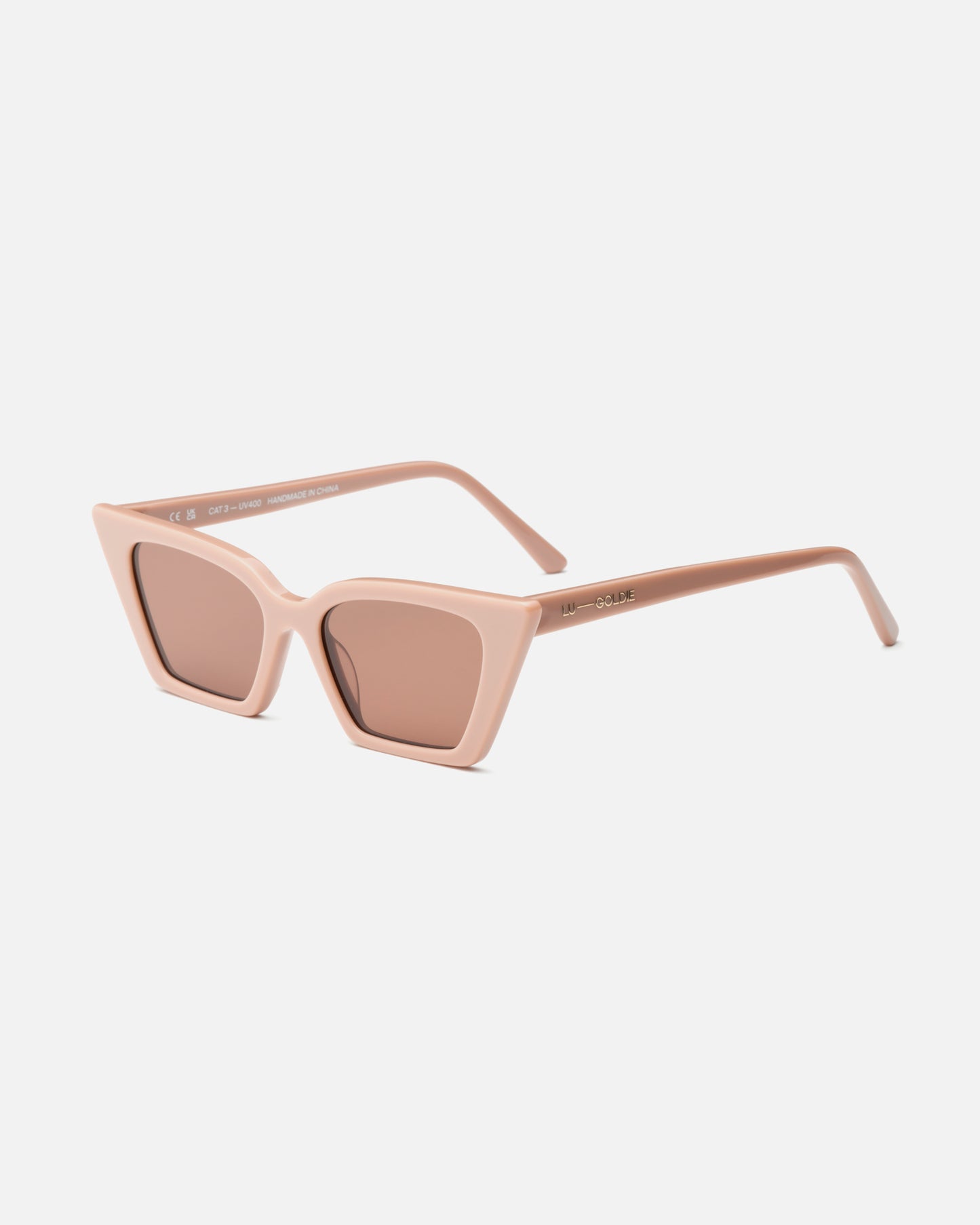 Claudia - Beige Sunglasses