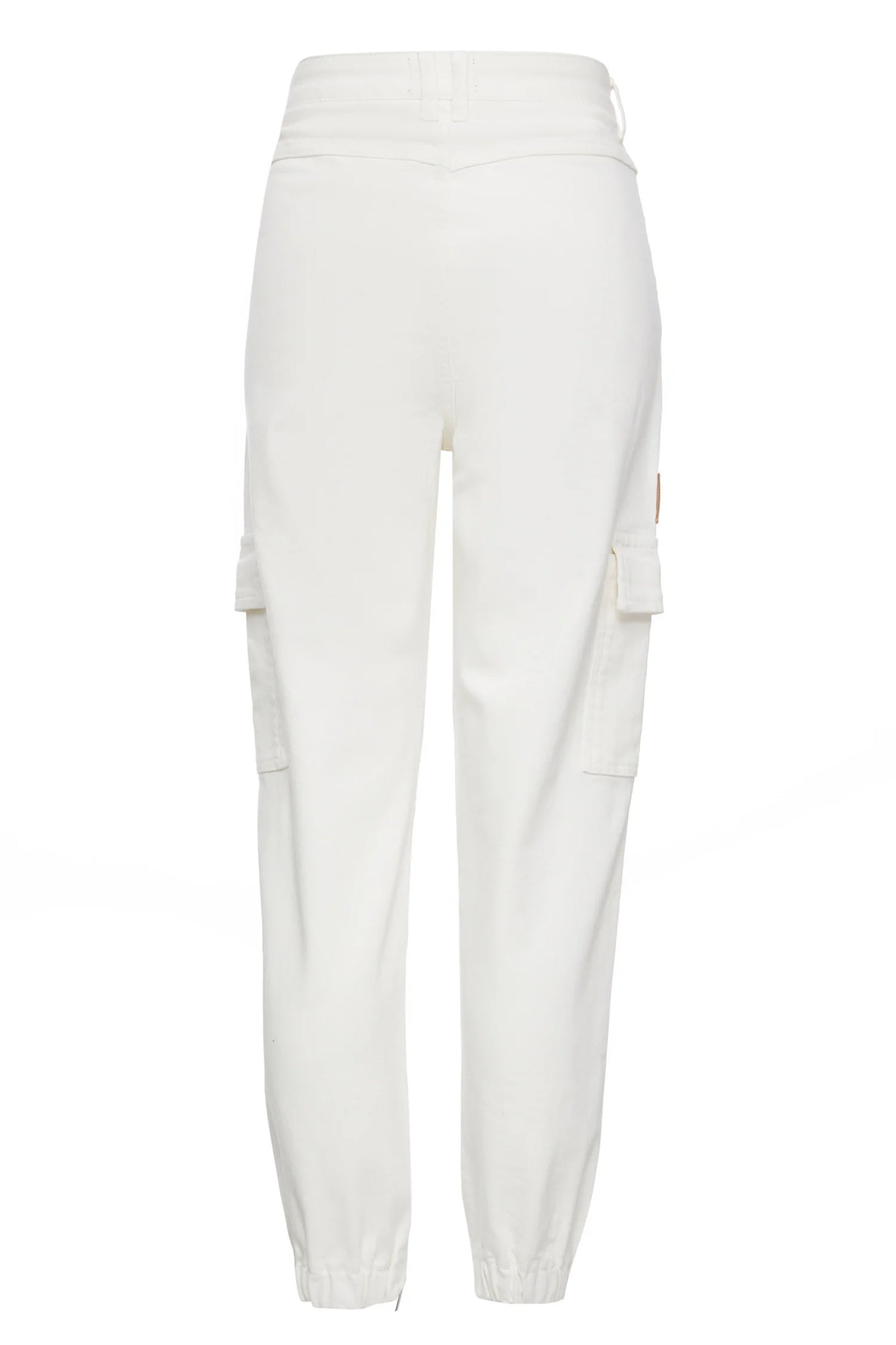 Gilda - White Cargo Jeans