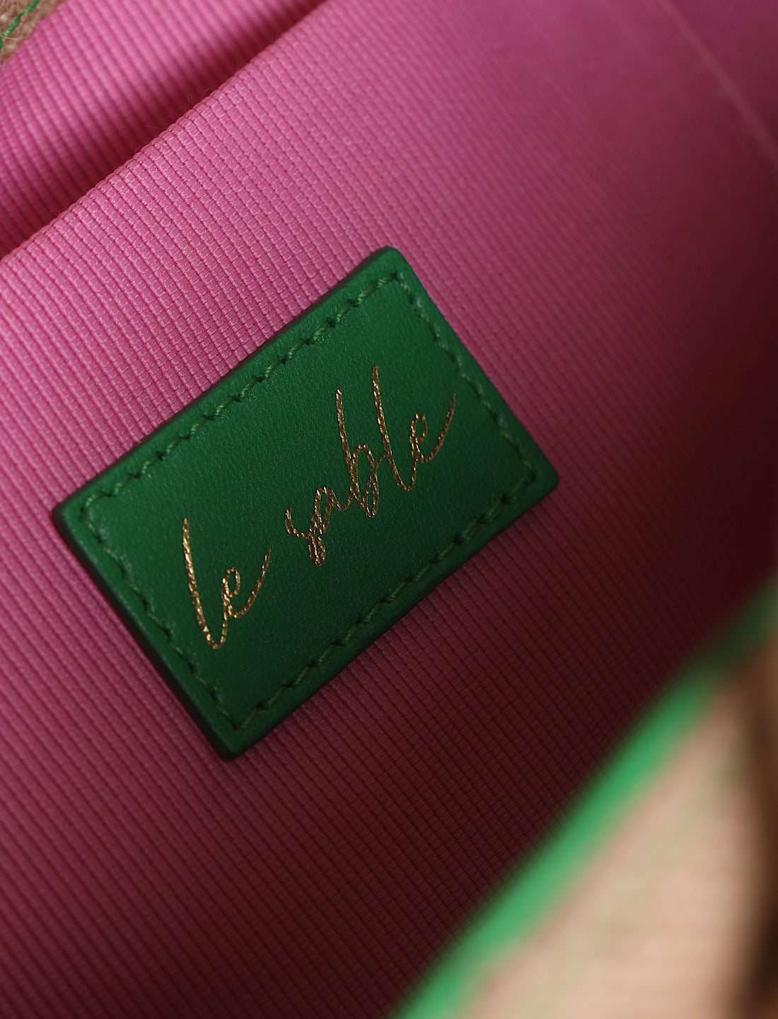 Beret "Kinky Green" Bag