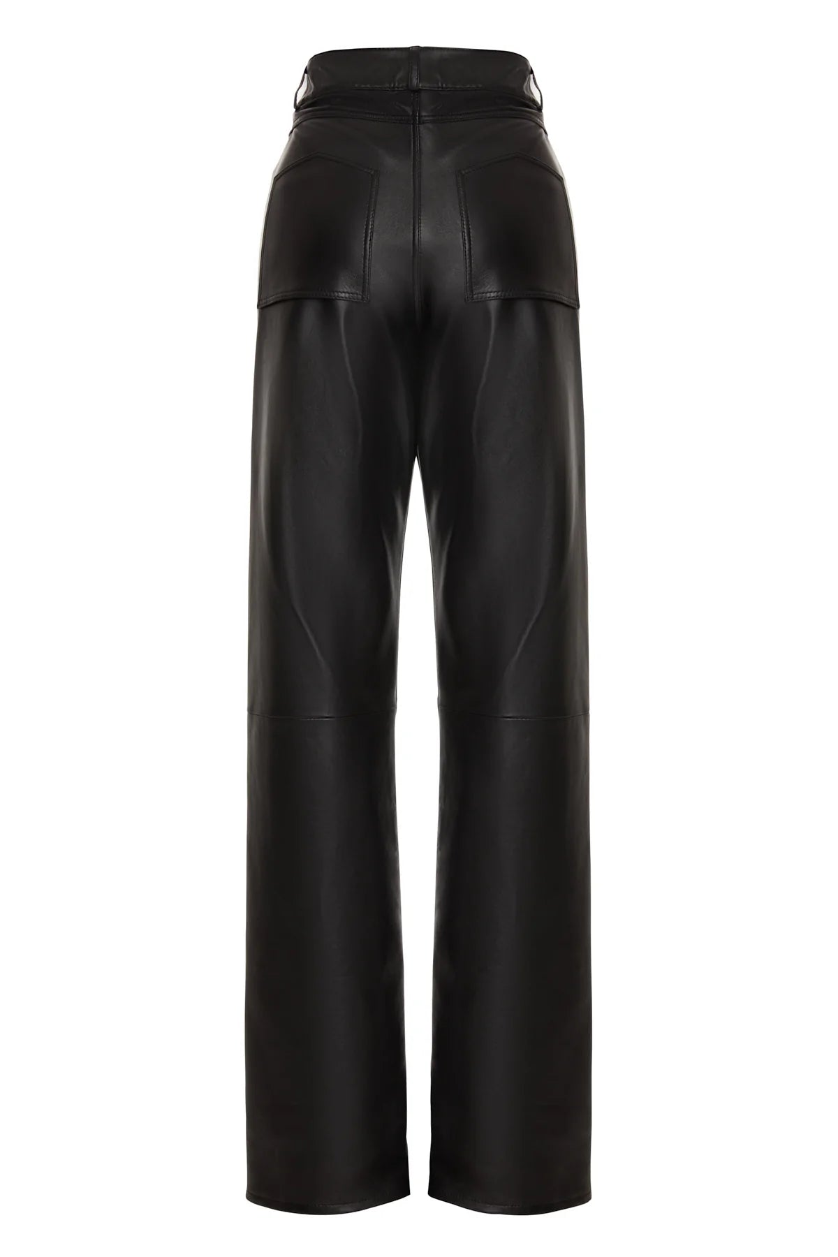 Astrid - Black Leather Pants