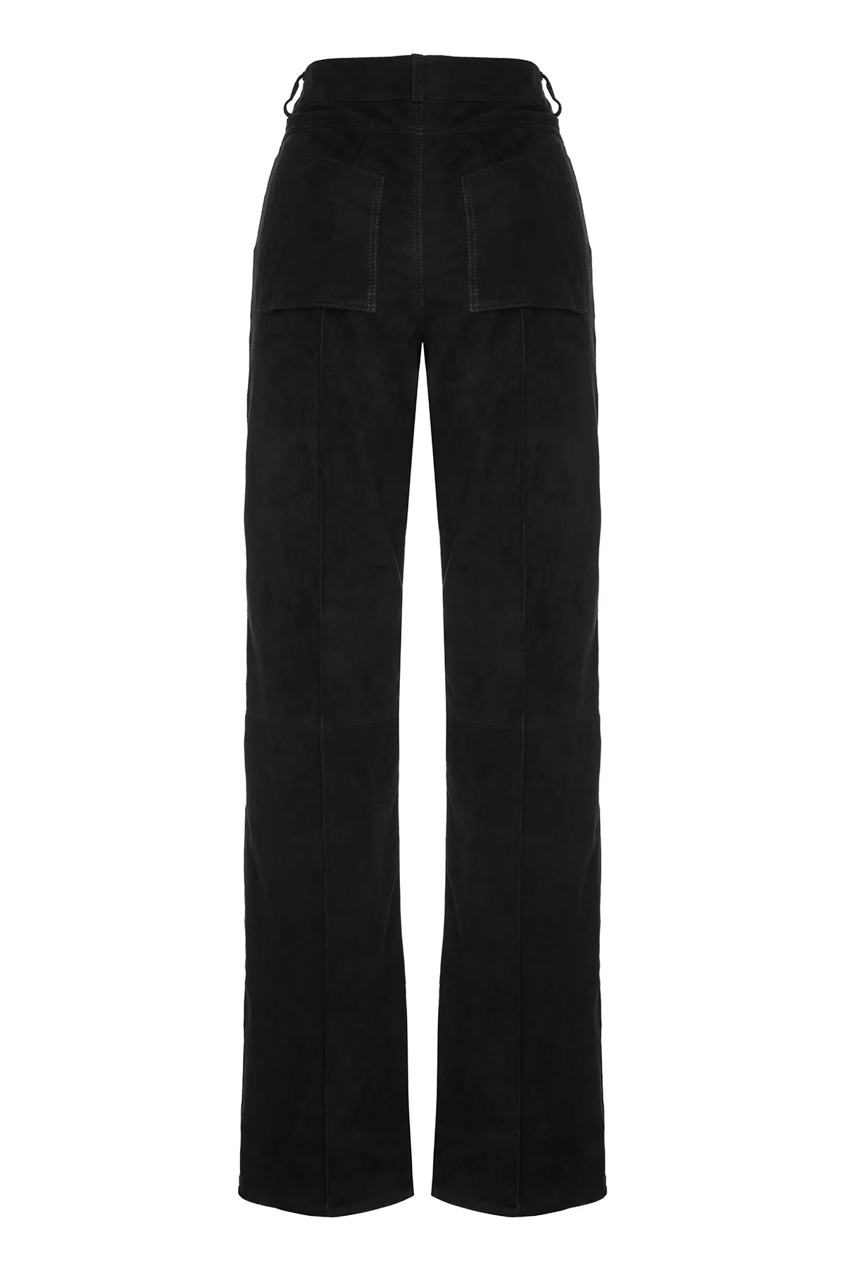 Celestine - Black Suede Pants