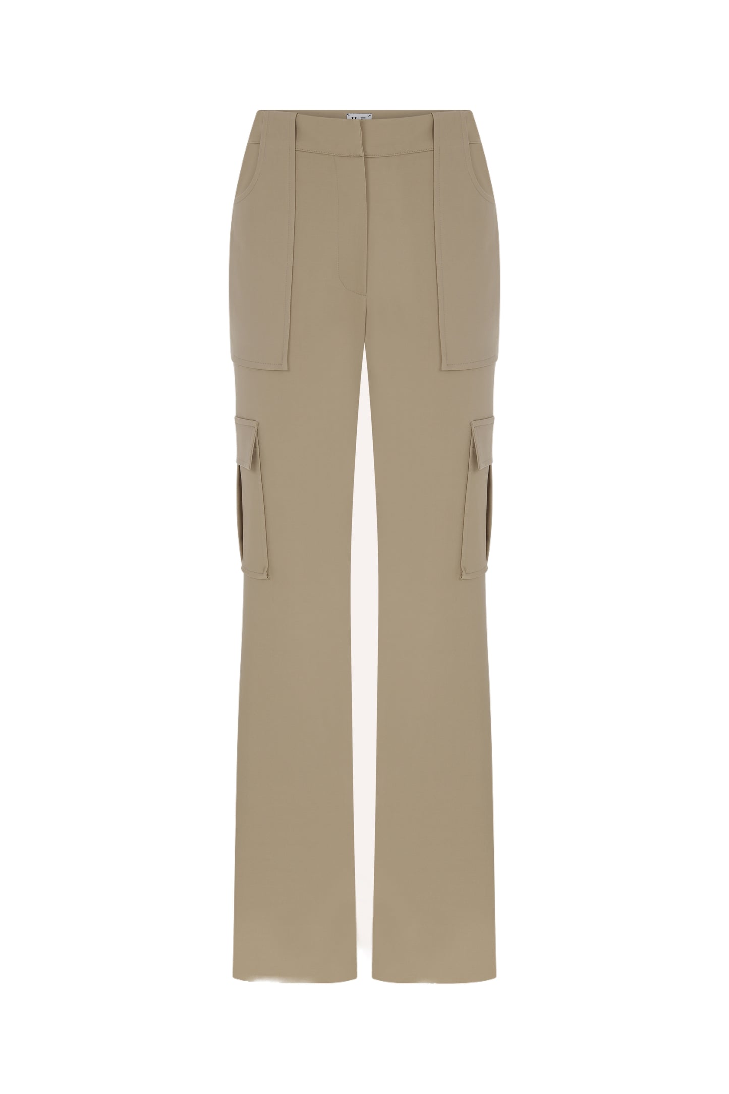 Sasha - Beige Cargo Trousers