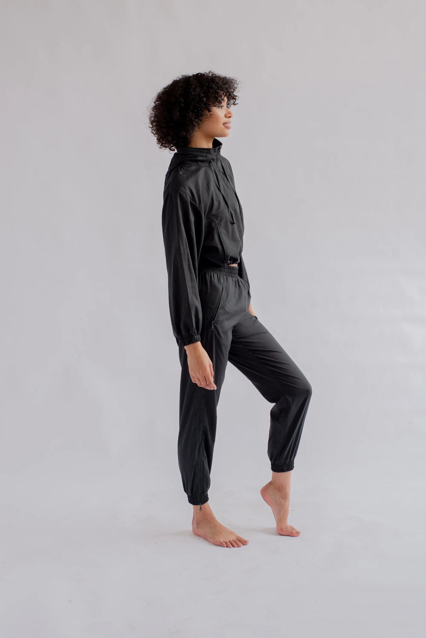 Earth Summit Track - Black Pant
