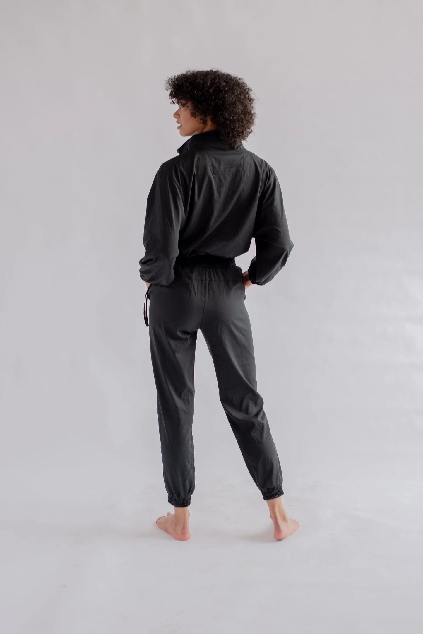 Earth Summit Track - Black Pant