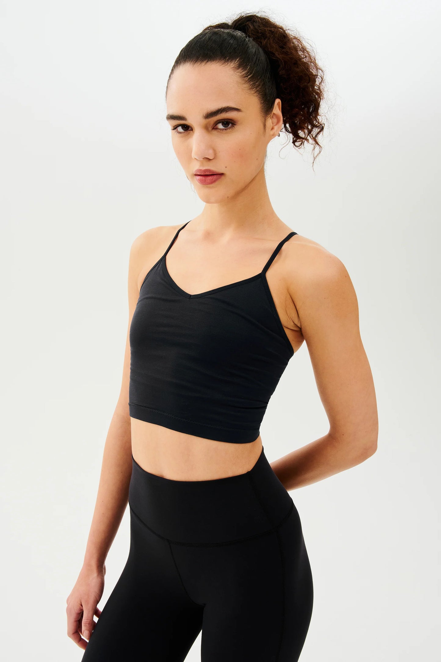 Loren - Black Seamless Cami