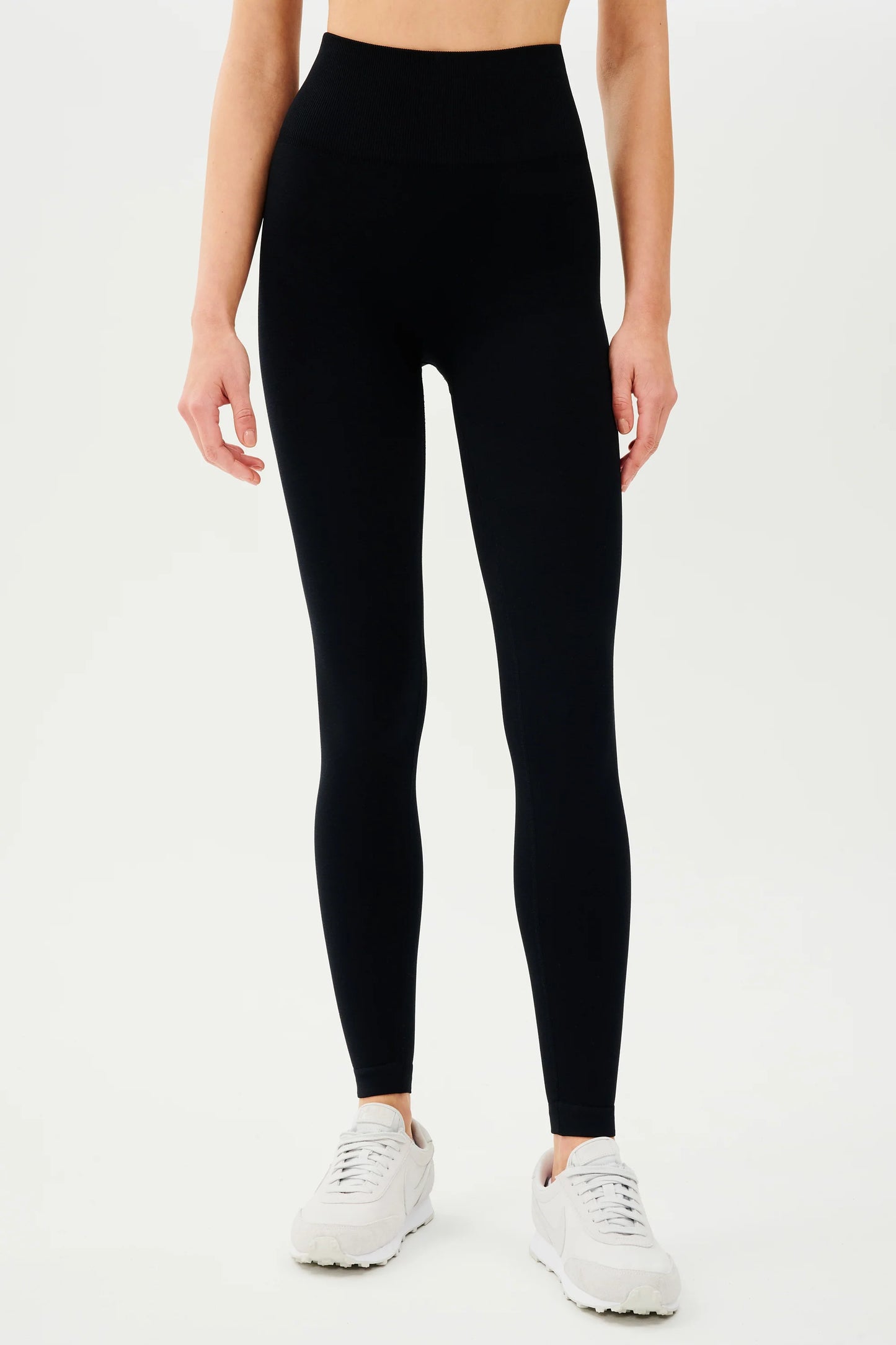 Loren - Black Seamless High Waist Full Length Leggings