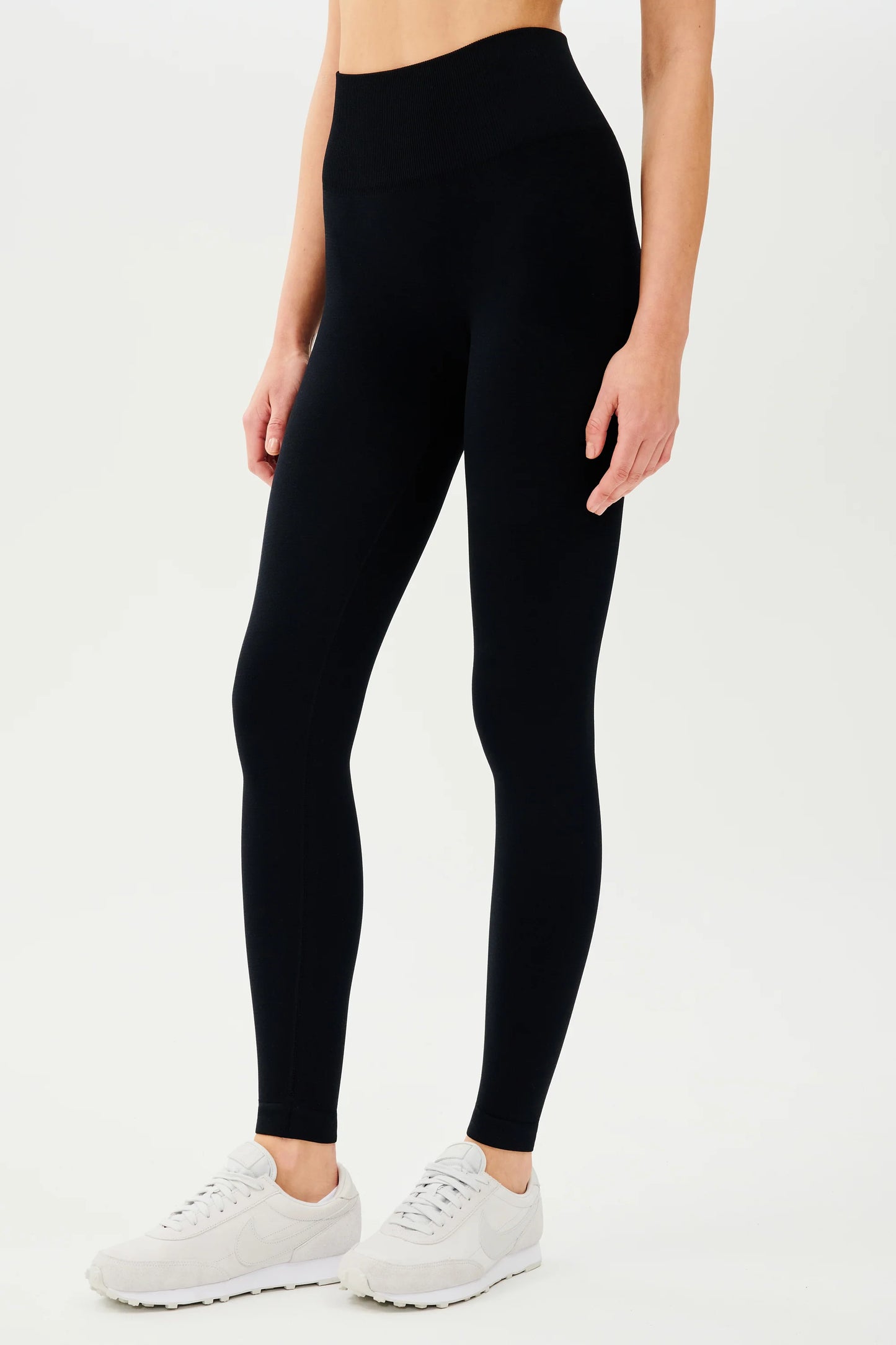 Loren - Black Seamless High Waist Full Length Leggings