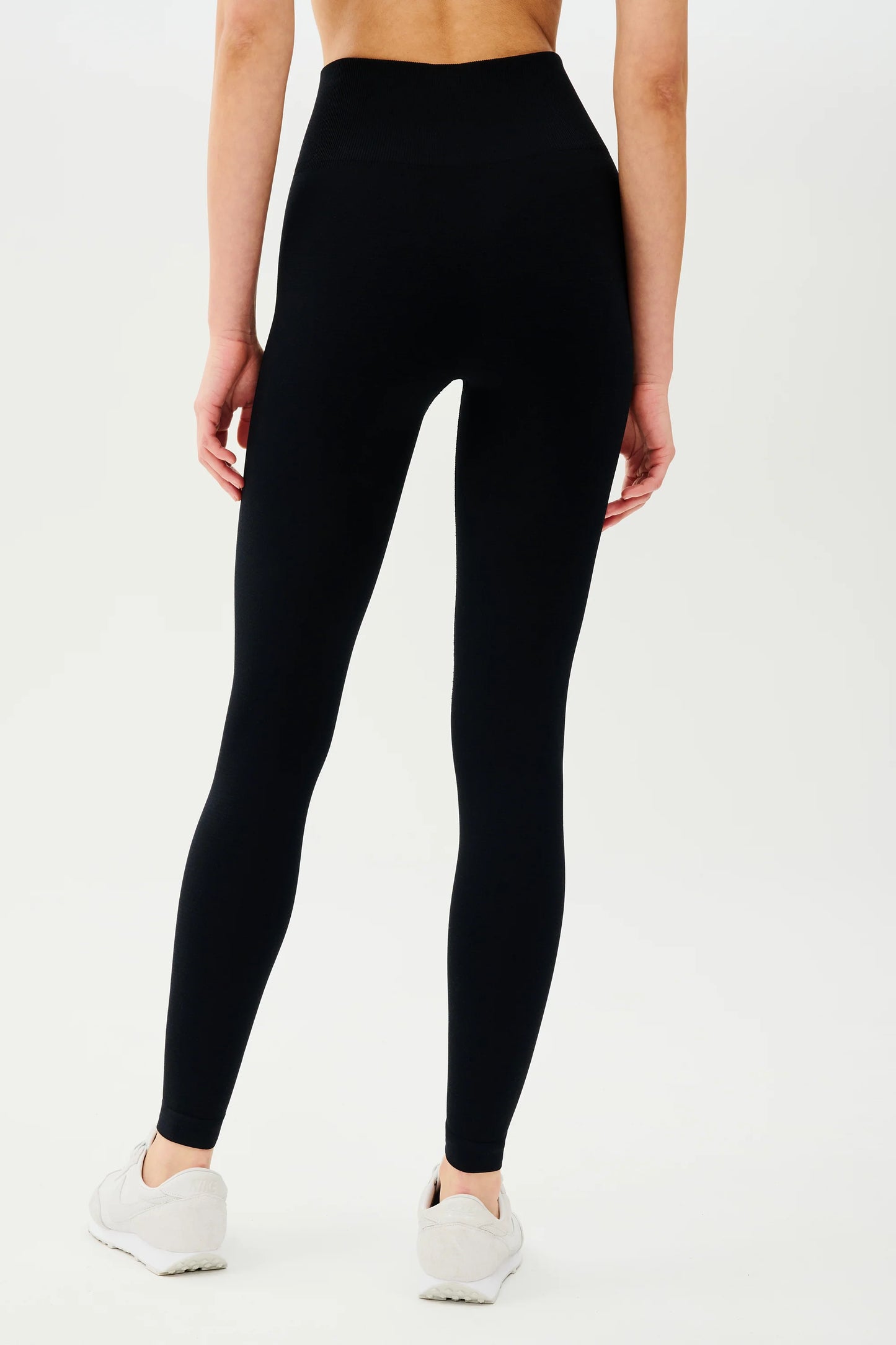 Loren - Black Seamless High Waist Full Length Leggings