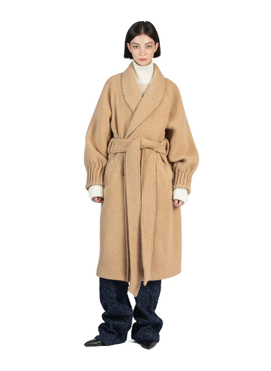 Chouchou Coat Camel