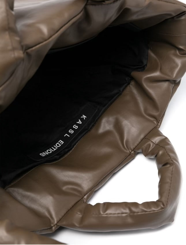 Pillow Medium Rubber Khaki Bag