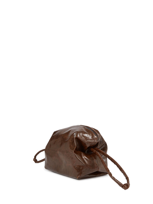 Pouch Skai Dark Brown Bag