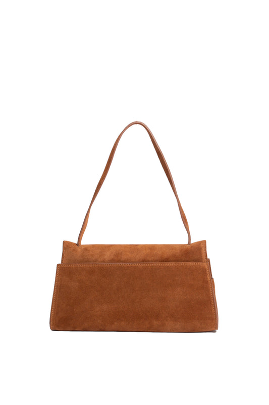 Long Papillon Cognac Bag
