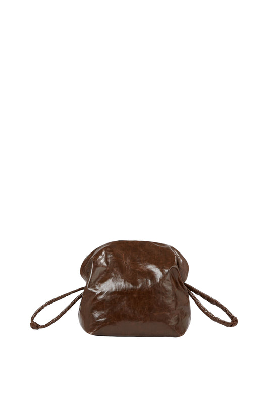 Pouch Skai Dark Brown Bag