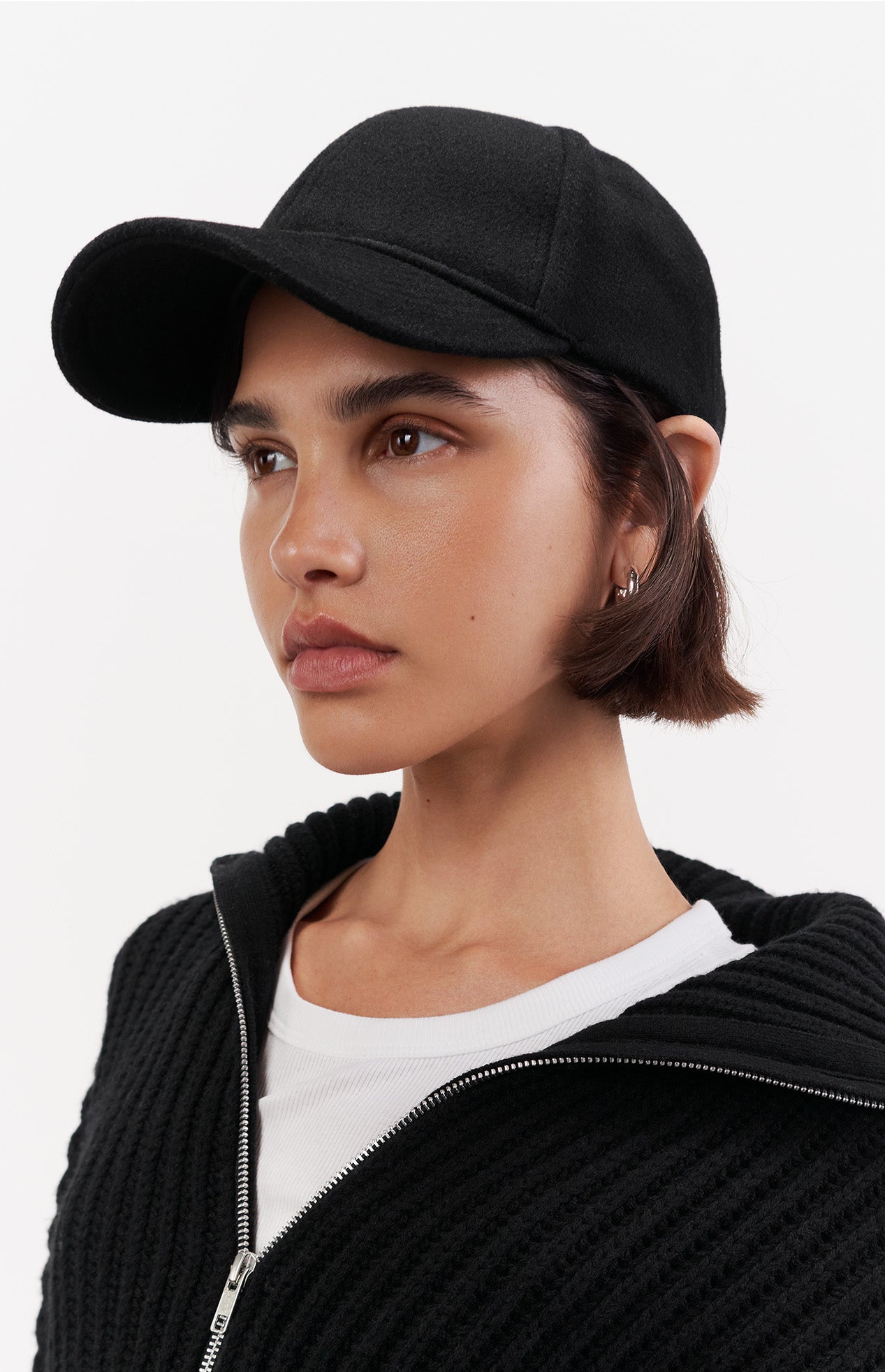 Cashmere Cap - Black