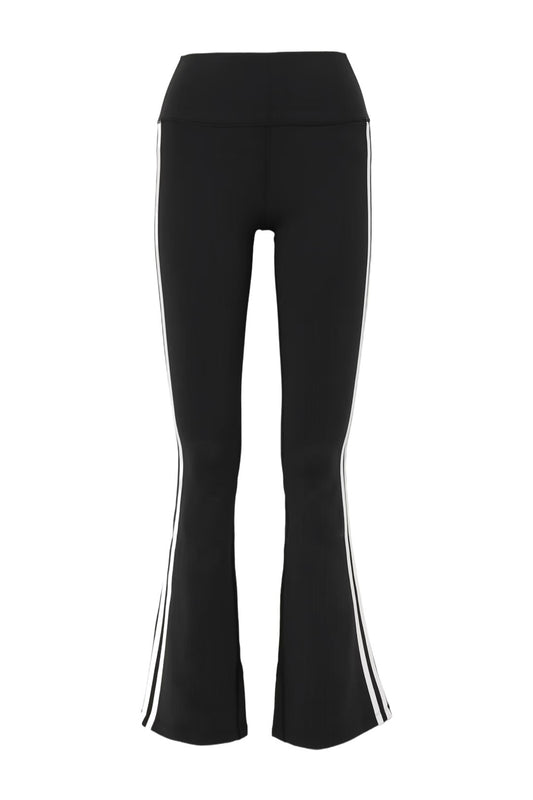 Raquel - Black High Waist Flare Leggings