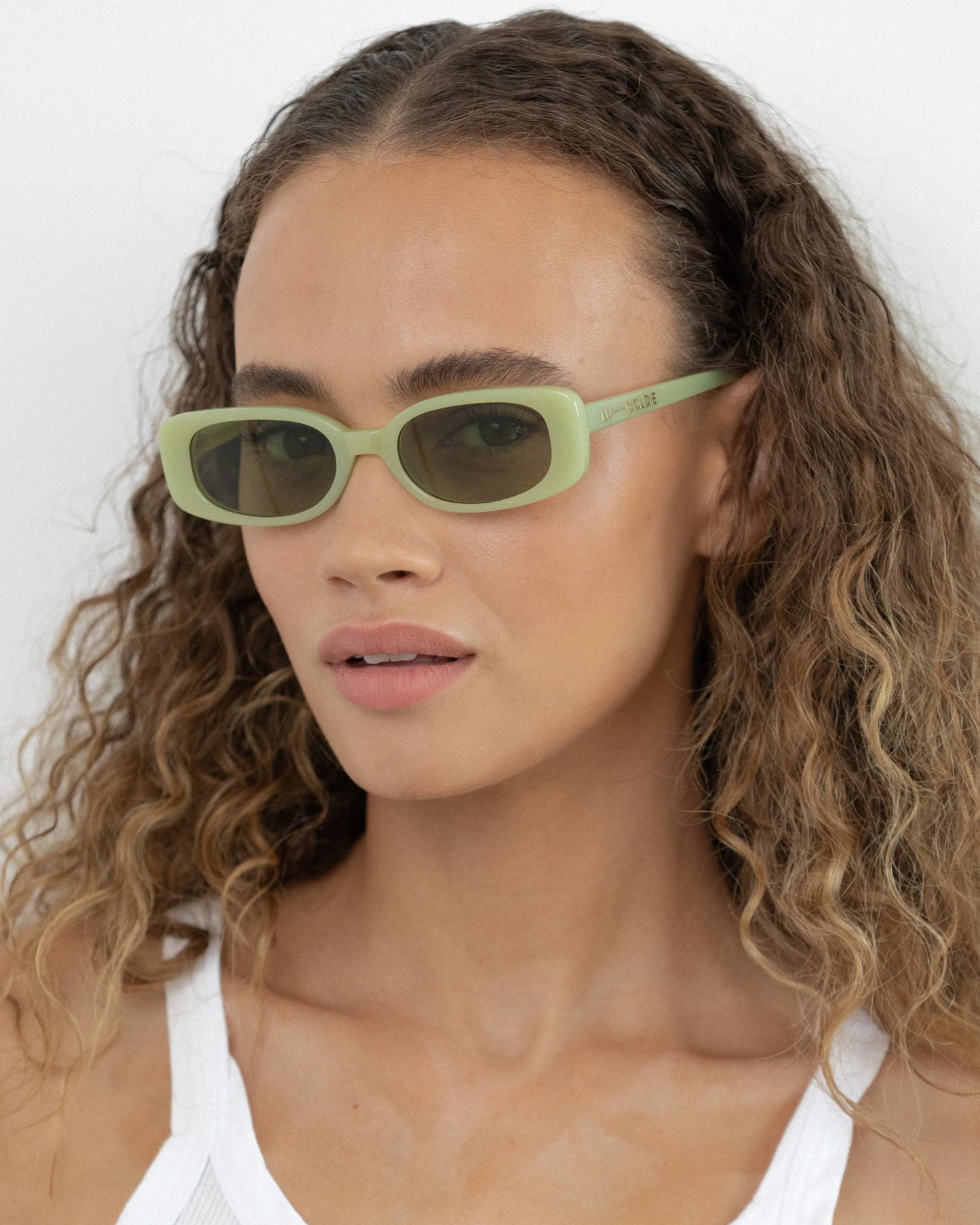 Solene - Matcha Sunglasses