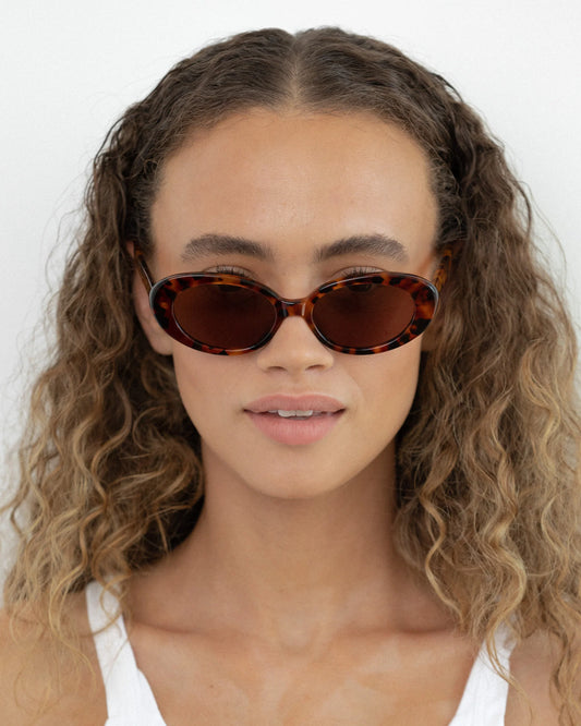 Jeanne - Tortoise Sunglasses