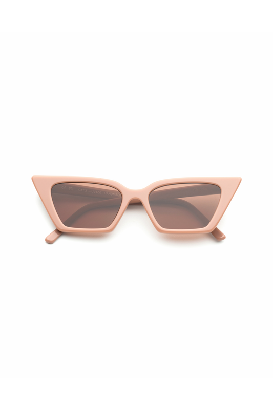 Claudia - Beige Sunglasses