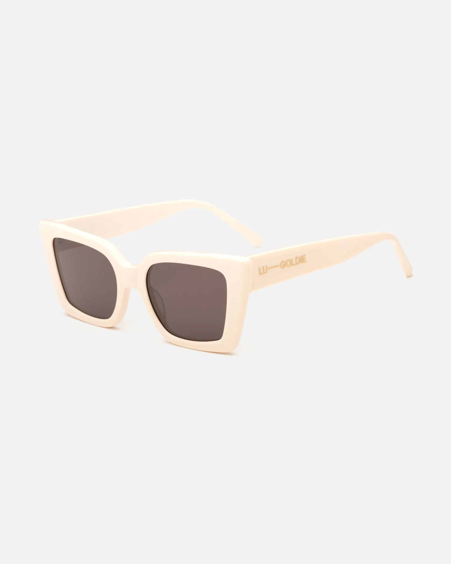 Lucia - Oat Milk Sunglasses