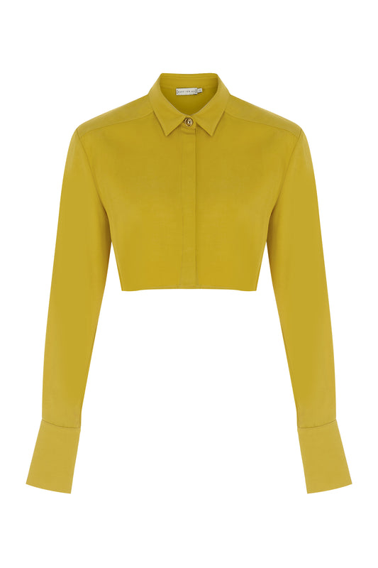 Steph - Mustard Shirt