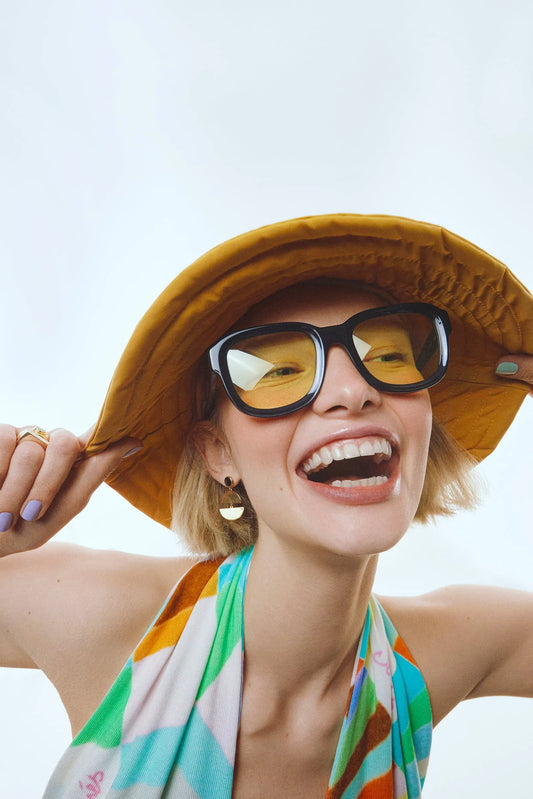 Beehive - Yellow Sunglasses