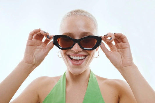 Crystal - Black Sunglasses