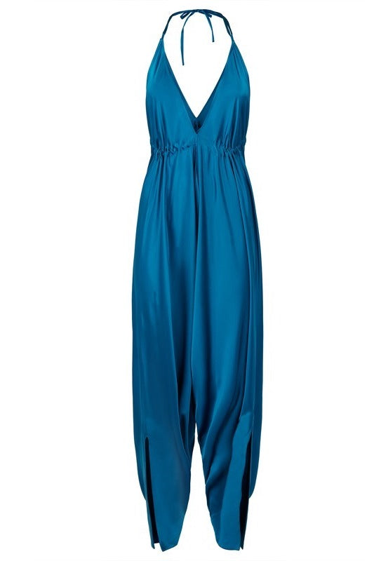Galia - Blue Modal Jumpsuit